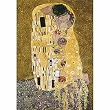 MISITU 2000 Teile Puzzle für Erwachsene Gustav Klimt Puzzle Kuss Kunst Klassische Erwachsenen Puzzles