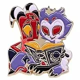 Hellu Boss Anstecknadel Broche, Anime Helluva Peripherie Abzeichen Zubehör Kleidung Rucksack Dekoration Metall Badge, Boss Pin