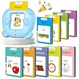 Sprechende Lernkarten Kinderspielzeug 255 Blätter 510 Wörter Ab 2 3 4 5 6 Jahre Lernspiele Für Autismus Lernspielzeug Deutsch Lernen Für Kinder Vorschulkinder Geschenk Für Jungen Mädchen 2-4 Jahre
