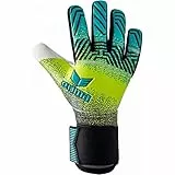 Erima Unisex ErwachseneFLEX RD Robusto Torwarthandschuhe (7222003), petrol/lime/schwarz, 7,5