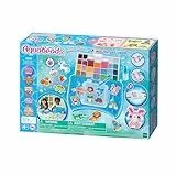 Aquabeads 35087 Bastelstudio Starter Set – Wasserperlen Bastelset im Koffer zum Mitnehmen für Kinder ab 4 Jahren, kindersicher, kein Bügeln oder Kleben