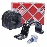 febi bilstein 27304 Stabilisatorlager mit Halter und Schraube , 1 Stück