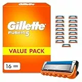 Gillette Fusion 5 Klingen Herren, 16 Original Rasierklingen, Orange