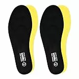 riemot 2 Paar Memory Foam Einlegesohlen für Damen Komfort Einlegesohlen Weich Schuheinlagen für Sneaker Arbeitsschuhe Stiefel für Sport Freizeit und Beruf,Schwarz Gr.40