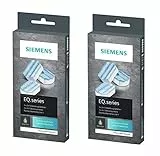Siemens TZ80002 2 x 3 Stück Entkalkungstabletten für alle EQ Kaffeevollautomaten