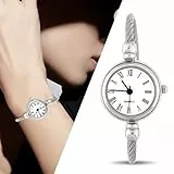 Damen Analog Runde Legierungs Armbanduhr Frauen Quarzuhren Klassisch Elegante Uhr für Täglichen Gebrauch