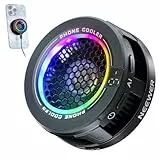 NEEWER BASICS Magnetischer Handy Kühler Lüfter, geräuscharmer USB Telefon Cooler mit Smart Temperaturregelung, RGB Licht, Magnetring, Clip, kompatibel mit iPhone 15 16 Pro Max MagSafe Samsung iPad