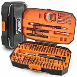 JOREST 152 in 1 Feinmechaniker Schraubendreher Set, Vatertagsgeschenk für Papa Opa Männer, Mini Werkzeug Set mit Torx Triwing Bits, Reparatur Kit für Macbook, Laptop, PC,RC, PS5, Switch,Xbox, iphone