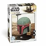 4D Cityscape Star Wars 3D Papiermodellbausätze (Mandalorian Boba Fett Helm)