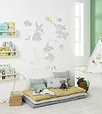 Disney Wandtattoo von Komar - Thumper in the Garden - 50 x 70 cm (Breite x Höhe) - 13 Teile - Klopfer, Bambi, Deco-Sticker, Wandaufkleber, Wandsticker, Wanddeko, Kinderzimmer - 14107h