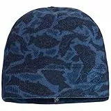 Jack Wolfskin Jungen Baby Mütze Print Cap Kids, Night Blue All Over, M, 1907302-7523003