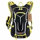 Lixada Fahrradrucksack 18L/30L, Damen Herren Leichter Kleiner Tagesrucksack Wasserdicht Wanderrucksack Sportrucksack MTB Rucksack Skirucksack mit Regenschutzkappe Helmabdeckung 5.5 inch Handytasche
