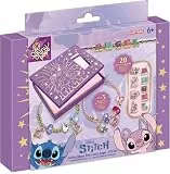 Lansay – SHINY POPS – Glänzendes Schmuck-Set Angel DIY – Geschenkidee für Kinder ab 6 Jahren – Erstellen von Armbändern und personalisierten Accessoires – Kreativaktivität Disney Stitch