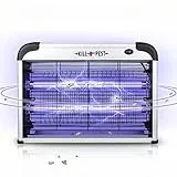 DANGZW Fliegenfalle Elektrisch 2500V, 20W UV Insektenvernichter für Innen, Fliegenfänger mit Auffangschale, Mückenlampe zum Aufhängen für Küche, Schlafzimmer, Wohnzimmer