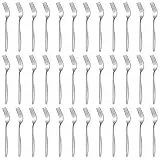 Gabeln 36 Stück, Gymdin Edelstahl Gabel Set, 7,8' （19.8CM）Besteck Gabeln, Elegantes & Modernes Besteck Gabel, Tafelgabeln für Haushalt/Küche/Restaurant, Spülmaschinenfest