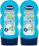 Bübchen Shampoo & Duschgel für Kinder, Pokémon Schiggy Edition, 230 ml (Packung mit 2)