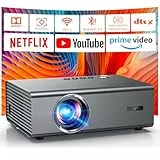 4K Smart Beamer kompatibel mit Netflix-App, Kinoähnlichem Sound & HDR | KOGATA Auto-Fokus, 6D Keystone, WiFi 6 & Bluetooth | Heimkino Projektor für Garten & Streaming ohne TV-Stick