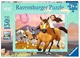 Ravensburger Kinderpuzzle - 10055 Spirit: wild und frei - DreamWorks Spirit-Puzzle für Kinder ab 7 Jahren, mit 150 Teilen im XXL-Format