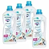 Heitmann Hygiene-Spüler Universal: Wäsche-Desinfektion – Desinfektionsspüler gegen Bakterien, Pilze, Viren - 4 x 1,25L im praktischen Vorteilspack