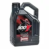 Motul 104129 300V 4T Factory Line Road Racing, 15 W-50, 4 L
