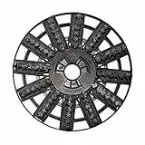 kwb by Einhell Stahl Schleifbürste Wandbearbeitungssystem-Zubehör (Ø 180 mm, geeinet um Beton zu bearbeiten oder Tapetenreste zu entfernen, passend für Wandbearbeitungssystem TE-DW 180)