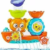 Jovicos Baby Badespielzeug, Bär und Bee Badewannenspielzeug Wasserspielzeug Kinder Spielzeug ab 1 2 3 4 Jahr für Jungen Mädchen Geschenk