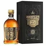 Aberfeldy 25 Jahre Single Malt Scotch Whisky, 40 Vol.-%, 70 cl/700 ml, in Oloroso-Sherry-Fässern gereift als 1. Whisky-Abfüllung nach dem Sherry