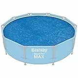 Bestway Flowclear™ Solarabdeckplane Ø 289 cm, für runde 305 cm Aufstellpools, blau