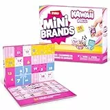 Mini Brands Kawaii Adventskalender von ZURU, saisonales Sammlerspielzeug für Mädchen