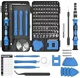 Feinmechaniker Werkzeug Set – 122-in-1 Präzisionsschraubendreher Set mit Magnetischen Bits – Mini Schraubenzieher Set für Handy Reparatur, PC, Laptop, iPhone, PS5, Uhren – Geschenk für Heimwerker