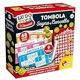 Liscianigiochi 56996 - Ludoteca Tombola Schilder und Löschen, Mehrfarbig, 6 Jahre +