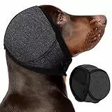 Gehörschutz Hund mit Geräuschunterdrückung, Wasserdichter Hunde Ohrenschutz, Elastische Umwicklung Mit Schalldämmung Für Geräuschblockierung, Für Silvester, Reisen und Trocknung