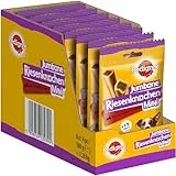 Pedigree Hundesnacks Riesenknochen für kleine Hunde mit Rind & Geflügel, 32 Stück (8 x 4 Stück)
