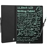 Czemo LCD schreibtafel 11.5 Zoll mit Schutzhülle, Wiederverwendbar LCD-schreibtafeln Erwachsene, Digitales Schreibtablett Zaubertafel für Büro, Klassenzimmer, Memo, Notizen, Skizzen,Einfarbig