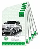 Sigel FA514 Fahrtenbuch, für PKW und LKW, A5, 32 Blatt (5er Spar-Pack)