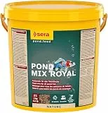 sera Pond Mix Royal Fischfutter 10 L (2 kg) | Fischfutter Teich für gemischten Besatz | Hochwertiges Goldfischfutter mit Flocken, Granulat & Gammarus | Vielfältiger Mix für jeden Bedarf