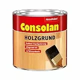 Consolan Holzgrund Wässrig, Farblose Imprägnierung mit Tiefenwirkung, 2,5 l