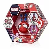 WOW! PODS Avengers Figuren - Spider Man | Avengers Fanartikel Offizielle Marvel Legends Superhelden Leuchtende Wackelfigur | Marvel Fanartikel Sammelspielzeug