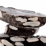KERNschmelze by KERNenergie Schokoladen-Tafeln - Bruchschokolade Zartbitterschokolade mit Mandeln - Schokostücke, dunkle Schokolade frisch geröstete Nüsse, 350g