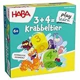 HABA 3 + 4 = Krabbeltier – Lustiges Mathe-Lernspiel für Kinder ab 6 Jahren – Rechnen Lernen bis 10 & Gedächtnistraining Einschulung & 1. Klasse – 2013336001