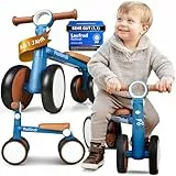 Rollindi Kinder Laufrad ab 1 Jahr [Mitwachsend] Kippsicher Leicht Lauflernrad Baby Fahrrad Rutschauto Jungen und Mädchen von 12-36 Monate | Neues Modell