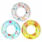 Aufblasbare Pool Schwimmer für Kinder - 3 Pack Schwimmen Ring Tube Spielzeug für Schwimmbad im Freien Strand Party