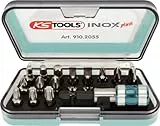 KS Tools 910.2055 1/4' EDELSTAHL Bit-Satz, 18-tlg.