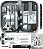 Uhrenwerkzeug Uhrmacherwerkzeug Uhr Reparatur Set: LOSGATOS 149-tlg Uhren Reparaturset zum Uhren Batteriewechsel Uhrenarmband Werkzeug mit Uhrenarmband Entferner