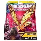 MonsterVerse Godzilla x Kong: Das Neue Imperium, 15 cm große Mothra-Actionfigur, ikonische Sammlerfilmfigur, inklusive 2,5 cm Mini JIA, geeignet für Kinder ab 4 Jahren