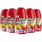 CHIEFS Syrup Zero, Erdbeere Zitrone, 5 x 65 ml, für bis zu 32 l Fertiggetränk, Sirup zuckerfrei mit echten Fruchtextrakten, vegan, 0 Kalorien, made in Germany