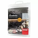 NOOR Unkrautblocker 105 gr/m² 0,9 x 10 m I Die Gartenfolie für das Hochbeet und das Gewächshaus I Unkrautschutz ohne Chemie auf Gartenwegen und Terrassen I Wasserdurchlässig & umweltfreundlich I Braun
