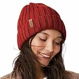 FURTALK Strickmütze aus Atmungsaktivem und Leichtem Polyacrylnitril Damen Wintermütze
