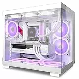 CPS C3T500 ARGB Sales Kit Tower ATX-Gehäuse, PCCOOLER Tower-PC-Gehäuse, 6 120 mm ARGB-Lüfter, kompatibel mit RTX 40 Serie, doppelseitiges volles hochdurchlässiges Glas, säulenfreies Design (T500 Weiß)