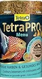 Tetra Pro Multi-Crisps Menu - 4in1 Premium Fischfutter-Mischung mit verschiedenen Crisps-Sorten für Energie, Farbe, Wachstum, 250 ml Dose